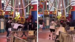 云天大道男子持械群殴 云顶世界